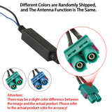 VW Dual Connections Antenna Adapter Cable for Cars Car Interior Accessory AKAMATE