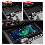 Volvo XC60 2026 Anti Dirt Pad Mobile Wireless Charging Silicone Black Car Interior Accessory SMABEE