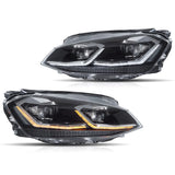 Vland Full LED Headlights for VW Golf Mk7 2012-2017
