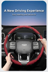Wave Steering Wheel Cover Red for Haval H9 2025