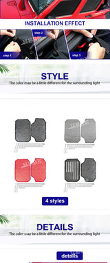 Heat Insulation Roof Sunshade for Jeep Wrangler JK 2007-17 Car Interior Accessory HEBE