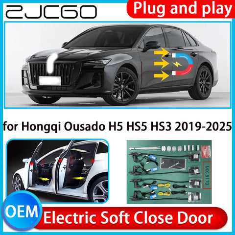 Electric Soft Close Door System for Hongqi H5 HS5 HS3 Ousado Car Interior Accessory ZJCGO Default Title