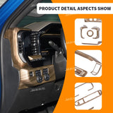 Dashboard Trim Kit for Chevrolet Silverado Car Interior Accessory HEBE