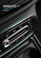 AC Panel Cover Stainless Steel Trim for Smart Fortwo 453