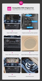 10.25-Inch Linux Multimedia Screen for BMW X3 X4 F25 F26