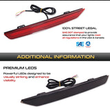 LED Bumper Reflector Lights for Honda Odyssey LED Ambient Light iJDM