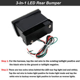 3-in-1 LED Rear Fog Light for Subaru WRX 2015-21 LED Ambient Light iJDM