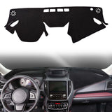 Premium Flannel Dashboard Cover Mat for Subaru Impreza Dashboard Mat CATUSIKI