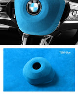 Top Suede For BMW 5er l5 G60 (2023-) X3 G45 (2025-) Steering Wheel Panel Cover Boot Car Premium Interior Accessories Style B