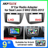 Car Radio Frame Bezel Mounting Trim for Seat Leon 2 Car Interior Accessory AKAMATE