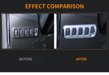 Headlight Switch Trim for Smart 453 Fortwo Car Interior Accessory GMUNI