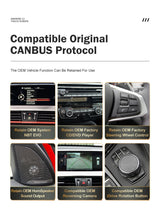 12.3 Inch Android 13 Multimedia Screen for BMW X1 2016–2018