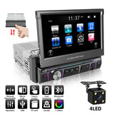 Universal 1Din Retractable Screen Car MP3 Player