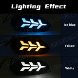 3-Function LED DRL Fog Lamps for Honda Fit 2018-2019 LED Ambient Light MAGIC COLORM