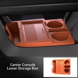For Haval Dargo 24-26 Car Center Console Lower Storage Box Silicone Dustproof Protective Cover Auto Organizer Accessories