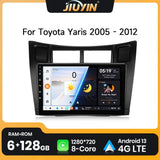 Android 13 Multimedia Player with GPS for Toyota Yaris 2005–2012 Android Head Unit JIUYIN