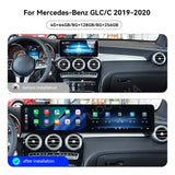 24.6-Inch Dual Screen Android 14 Stereo for Mercedes Benz C/GLC Android Head Unit Aotsr