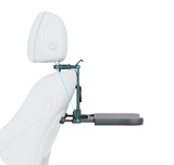 Expandable Car Backseat Desk for Laptop & Dining, with Non-Slip Pad & Device Holder, Adjustable, Foldable