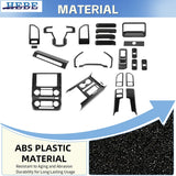 ABS Carbon Fiber Interior Trim for Ford F150 2015 Car Interior Accessory HEBE