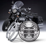 Motorcycle Headlights 7 Inch Projection Headlight Led Lights For Motorcycle Accessories For Harley Davidson Touring Rod FatBo