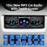 1Din Touch Screen MP3 Car Radio Bluetooth Stereo Android Head Unit AKAMATE