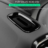 AC Vent Glitter Trim for Volvo XC40 C40 2020-2024 Car Interior Accessory LINGLUYANG