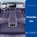 TPE Floor Mats For Leapmotor B10 2025 2026 Car Foot Mats Console All Weather Waterproof Non-slip Floor Liners Tray Accessories