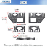Tailgate Mesh Storage Shelf for Ford F150 2015 Car Interior Accessory HEBE