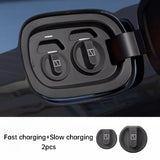 For Zeekr 001 007 009 7X 9X Charging Port Silicone Magnetic Protective Cover Waterproof Dustproof Accessories