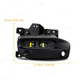 LED Fog Lamps DRL for Dodge Ram 2500 3500 2019-2024