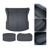 Front and Back Trunk Mat for Tesla Model 3 Highland 2024 Car Trunk Mat TEKSY