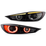 Dynamic LED Tail Lights for Mazda3 Axela 2014-2018