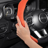 Jeep Premium Suede Steering Wheel Cover Car Interior Accessory Hocasen