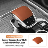 For Chery Arrizo 8 / Arrizo 8 PRO, Chery Tiggo 8 PLUS / Tiggo 8 PRO, Chery Tiggo 5X Original Leather Gear Shift Knob Cover Boot