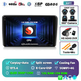 2K QLED Android 15 Head Unit for Audi A3 S3 RS3 2003–2013