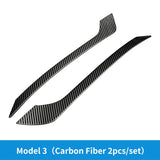 Rear Fog Light Trim Stainless Steel for Tesla Model 3