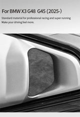 For BMW X3 G45 G48 2025- Door Handle Recess Protector Trim Sticker Car Premium Interior Tuning Accessories Made of Alcantara