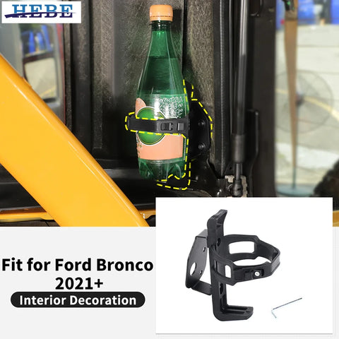 Interior Trunk Cup Holder for Ford Bronco 2021+ Car Interior Accessory HEBE