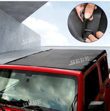 Mesh Roof Sunshade for Jeep Wrangler JK 4-Door 2007-2017