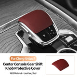 For Chery Arrizo 8 / Arrizo 8 PRO, Chery Tiggo 8 PLUS / Tiggo 8 PRO, Chery Tiggo 5X Original Leather Gear Shift Knob Cover Boot