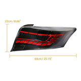Tail Light Assembly Dynamic Signal for Toyota Vios 2014-2018 Car Interior Accessory MAGIC COLORM