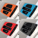 Made of Alcantara For BMW F15 X5 F48 X1 F30 F32 Car Reading Light Control Panel Trim Frame Sticker Interior Tuning Accessorie