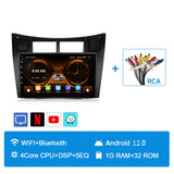 9-Inch Android Head Unit with Wireless CarPlay for Toyota Yaris