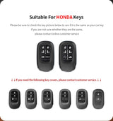 5-Button Leather Key Case for Honda Stepwgn 2024 Car Interior Accessory OEM