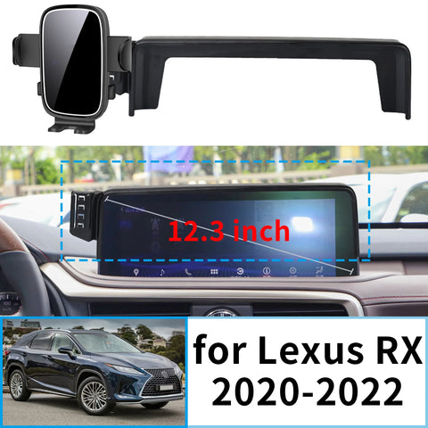 Wireless Charging Phone Mount for Lexus RX 2020–2022 Car Phone Holder OEM