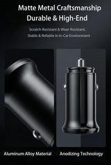 Car Charger 30W GPS with Anti-Loss Locator