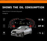 12.3 Inch Digital Instrument Cluster for BMW 5 Series 2009–2017