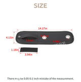Universal Leather Seat Belt Support for Car Interior
