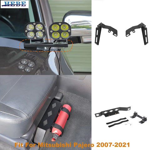Extinguisher & Lamp Bracket for Mitsubishi Pajero 2007-2021 Car Interior Accessory HEBE