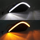 DRL Fog Light Dual Colors for Toyota Highlander 2021-2022 Car Interior Accessory MAGIC COLORM